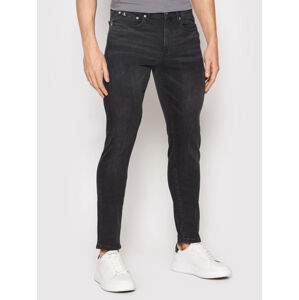 Calvin Klein pánské černé džíny - 31/30 (1BY)